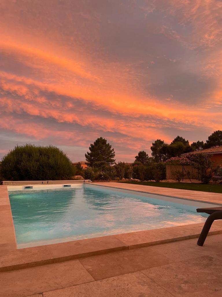 Villa Chez Geraldine Piscine Chauffee, Proche Plage Et Riviere Lecci Buitenkant foto